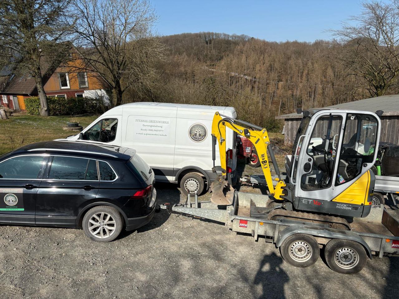 Pfennig Greenworks im Einsatz bei einem Kundenprojekt